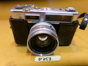 (D-253)YASHICA フィルムカメラ ELECTRO35 動作未確認 現状品