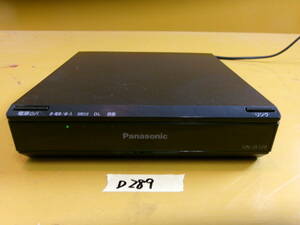 (D-289)PANASONIC HDDレコーダー UN-JS120 通電確認のみ 現状品