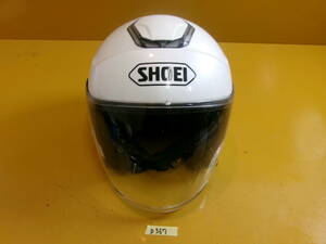 (D-367)SHOEI ジェットヘルメット J-CRUISE XLサイズ 現状品