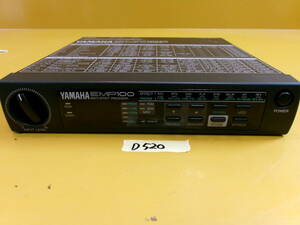 (D-520)YAMAHA multi effect processor EMP100 operation not yet verification present condition goods 
