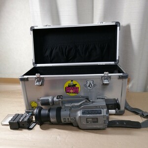 動作未確認 SONY ソニー DCR-VX1000 デジタルビデオカメラ ハンディーカム digital handycam 3ccd 20x ハードケース　ジャンク品 121503w