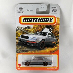 US版 マッチボックス 1994 レクサス LS400 マッチボックス70周年モデル MATCHBOX LEXUS HKW84の画像2