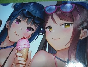 【MIGNON WORKS ラブライブ！サンシャイン!!★同人誌】mignon イラスト本 津島善子 桜内梨子 黒澤ダイヤ 黒澤ルビィ むきだしおなか02