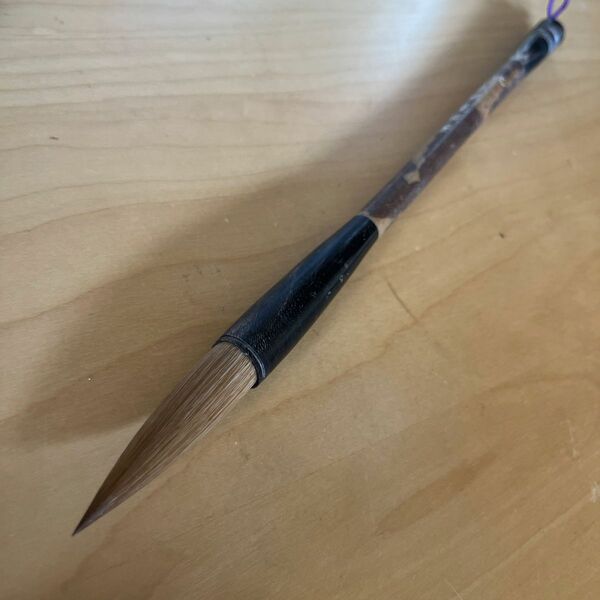 中国筆　三號　純狼毫提筆　高級　未使用品　 書道筆