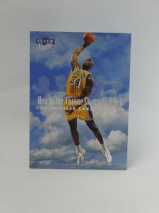 ★SHAQUILLE O'NEAL / シャックオニール 1999-00 Fleer Ultra Heir to the Throne #9HT★