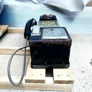 本物 古いアメリカ 公衆電話 レトロ アンティーク 電話機 レア 希少 年代物 ヴィンテージ 蔵出し 年代物 コレクション 希少品 USA 当時物の画像10