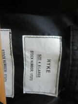 中古良品　HYKE　ハイク 23SS 231-17373 TYPE L-2A JACKET　ナイロンジャケット　サイズ　ＸＬ_画像2