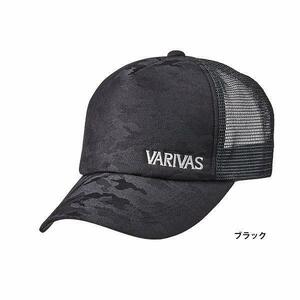 特価新品 バリバス シャドウカモ ハーフメッシュキャップ VAC-67 ブラック フリー