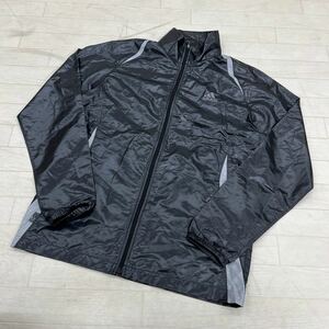 1283* adidas Clima 365 Adidas tops jacket long sleeve full Zip casual black white men's M