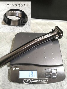 クランプ付き！　THOMSON トムソン Masterpiece シートポスト Φ30.9mm 　ELITE