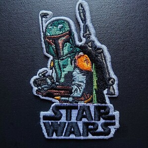 【匿名送ヤマト】ボバ・フェット ワッペン パッチ Boba Fett マンダロリアン スター・ウォーズ STAR WARS Bounty Hunter 賞金稼ぎ レア