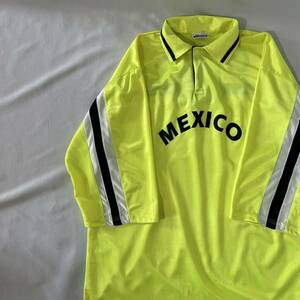 サッカー 90s メキシコ代表 カンポス ユニフォーム サッカー MEXICO CAMPOS イエロー 黄色 サイズ40