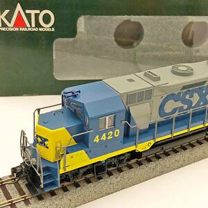 HO KATO 37-027 EMD GP35 CSX Phase 1a #4420 with DB Diesel Locomotives TOMIX 天賞堂 鉄道模型 カトー