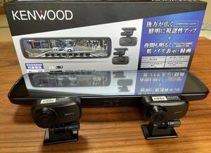 KENWOOD ドライブレコーダー DRV-EM4800 デジタルルームミラー型IPS液晶 + エーモン電源ソケット