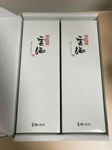 そば焼酎雲海 雲海そば花酵母仕込み「グリーン丸」 720ml×2本