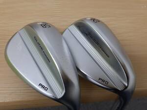 PING ピン、GLIDE FORGED PRO、52°-10°Sと58°-10°Sのセット、N.S.PRO MODUS3 TOUR115 (S)