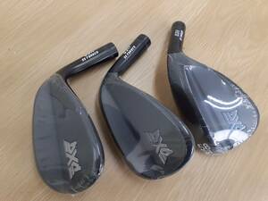 未使用品、PXG 0311 3X トリプルフォージド ウエッジ エクストリームダークフィニッシュ 50°と54°と58°のセット、ヘッド単品