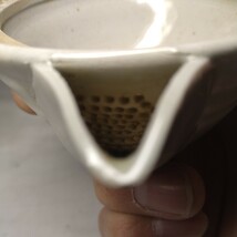 a-1372◆唐津 宝瓶 急須 茶道具 煎茶器 時代 古道具 ◆状態は画像で確認してください。_画像6