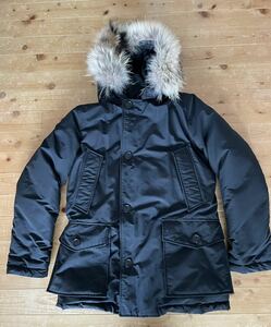 極美品 エディフィス別注 WOOLRICH ARCTIC PARKA アークティックパーカー M ブラック EDIFICE ダウンジャケット