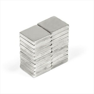 【新品】超強力 磁石 マグネット ネオジウム 5 x 5 x 1mm 10個（四角）