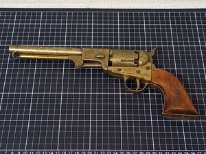 装飾銃 DENIX BKA98 デニックス 金属製 木製グリップ MODEL 1860 観賞用 モデルガン