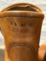 90s RED WING レッドウイング レッドウィング ペコスブーツ 866 犬タグ 8D USA ブラウン ヴィンテージ _画像5