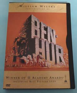 【輸入DVD】　ベン・ハー BEN HUR　1959年　メイキング、予告編、コメンタリーなど有　英仏西葡字幕