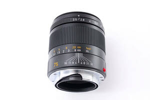 ◆難あり◆外観美品◆ ライカ Leica SUMMARIT-M 75mm F2.5 E46 6Bit Mマウント ズマリット 単焦点レンズ 現状 #2992
