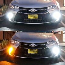 21★超爆光★ LED T20 12v ダブル ウインカー ポジション ツインカラー ホワイト アンバー キャンセラー内蔵 スモール/ウィンカー 2個_画像2