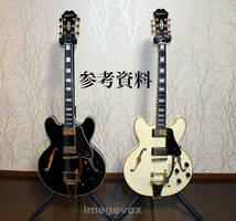 ★Epiphone Limited Edition 　ES-355　White ／　エピフォン　ES-355　 レアな白色_画像5