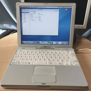 Apple iBook G3 PPC G3/800MHz 付属品と元箱付き