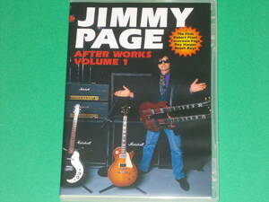 JIMMY PAGE ジミー・ペイジ★AFTER WORKS VOLUME 1 (プレス1DVD)★The Firm★ファーム★Robert Plant★ロバート プラント★BAD WIZARD