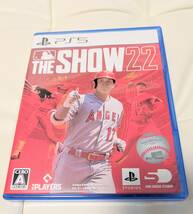 送料140円　美品　MLB The Show 22 PS5 大谷翔平　プレイステーション5　プレステ5　日本版　英語版　ソフト_画像1