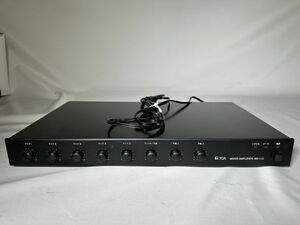 TOA 卓上アンプ　モデルMX- 113　MIXER AMPLIFIER　　動作未確認　取扱説明書・箱付き　R120505