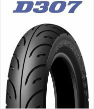 ※リア用 片側のみ DUNLOP D307 ダンロップ Ｄ307 90/90-14 46P TL 品番:314051 アドレス110 ディオ110などに