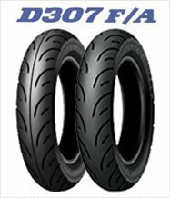 ★前後セット 新品 国内正規品 DUNLOP　RUNSCOOT D307 100/80-14 48P & 120/70-14 55P 新型PCX125　新型 PCX などに　前後セット