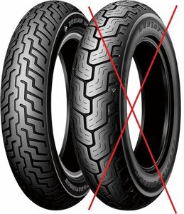 ※フロント用 片側のみ DUNLOP D404 KABUKI ダンロップ D404 150/80-16 71H TL 品番:233197 ロイヤルスター　GL1200などに