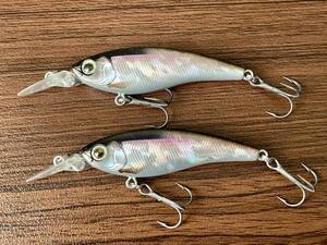 ★美品★　DAIWA ダイワ ／　スティーズシャッド54SP SR　2個セット　STEEZ SHAD SP SR