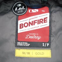 中古 キレイ 13/14 BONFIRE GOLDシリーズ レディースSサイズ スノーボードジャケットウェア ボンファイア_画像2