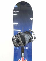 中古 16/17 BURTON CUSTOM CAMBER形状 154cm FLOW ビンディング付き スノーボード バートン カスタム フロー_画像2