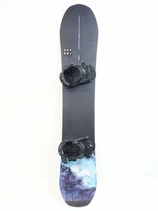 中古 21/22 SALOMON SUPER8 160cm HOLOGRAM ビンディング付きスノーボード サロモン スーパーエイト ホログラム