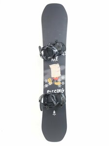 中古 18/19 SABRINA WALTER レディース143cm 17/18 RIDE ビンディング付きスノーボード サブリナ ウォルター ライド