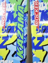 中古 子ども用 2018年頃 KAZAMA SPAX J ジュニア 146cm LOOK ビンディング付き スキー カザマ スパックス ジェイ ルック_画像3