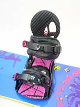 中古 13/14 ROXY SILHOUETTE JAPAN LTD レディース141cm 12/13 K2 ビンディング付き スノーボード ロキシー ケーツー チャーム_画像5