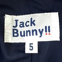 【超美品】ジャックバニー 中綿パンツ ネイビー 無地 メンズ 5(L) ゴルフウェア Jack Bunny_画像5