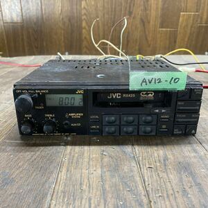 AV12-10 激安 カーステレオ JVC KS-RX425 13441512 カセット AM/FM 簡易動作確認済み 中古現状品