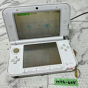 MYG-695 激安 ゲー厶機 本体 Nintendo 3DS LL 通電、起動OK ジャンク 同梱不可
