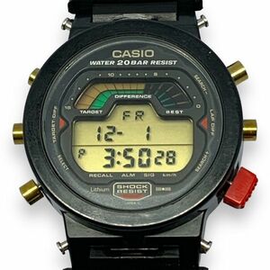 ■稼働品・訳あり　カシオ CASIO DW-6000 G-SHOCK 腕時計 豆球バックライト点灯OK　絶版 初期 電池交換済　ジャンク扱