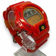 ■稼働品・良品　CASIO G-SHOCK DW-6900CB　Crazy Colors （クレイジーカラーズ） レッド　RED　赤　箱付　腕時計_画像5