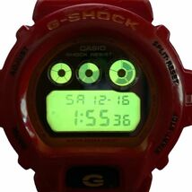 ■稼働品・良品　CASIO G-SHOCK DW-6900CB　Crazy Colors （クレイジーカラーズ） レッド　RED　赤　箱付　腕時計_画像10